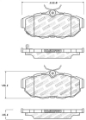 Picture of StopTech Performance Brake Pads
