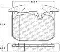 Picture of StopTech Performance Brake Pads