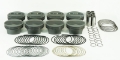 Picture of Mahle MS Piston Set SBC 395ci 4-030in Bore 3-875in Stroke 6-0in Rod 0-927 Pin 11cc14-2 CR Set 0f 8