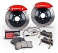 Picture of StopTech 08-13 Toyota Land Cruiser Front BBK w- Black ST-65 Calipers Slotted 380x35mm Rotor