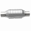 Picture of MagnaFlow Conv Univ 2in Inlet-Outlet Ctr-Ctr Round 9in Body L x 5-125in W x 13in Overall L 49 State