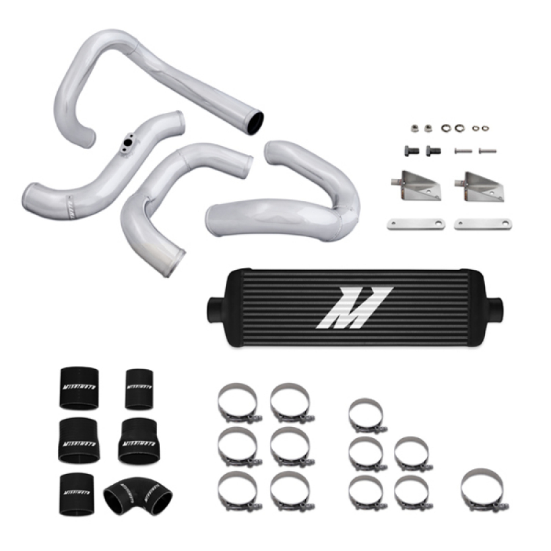 Picture of Mishimoto 10-12 Hyundai Genesis 2-0T Black Race Intercooler & Piping Kit