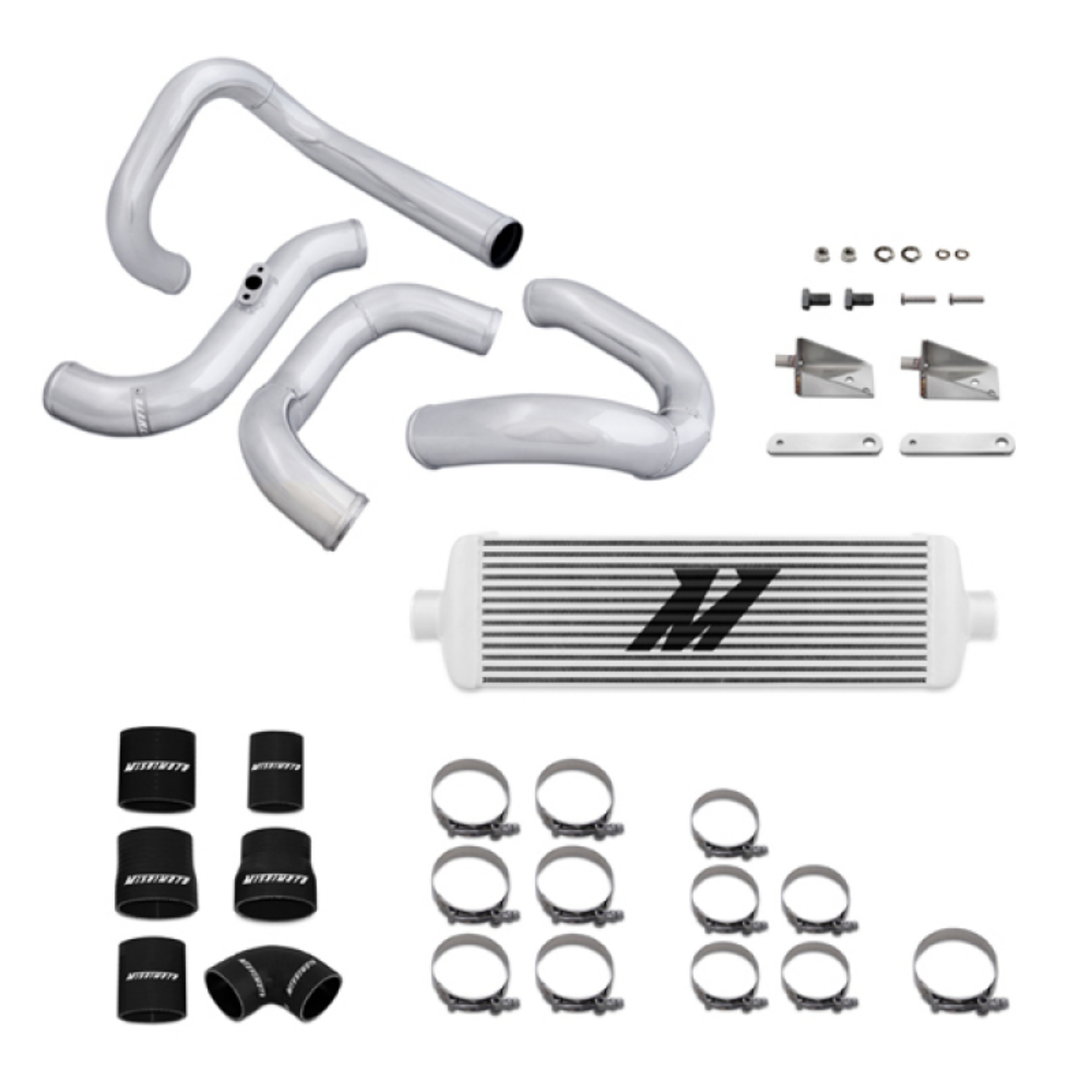 Picture of Mishimoto 10-12 Hyundai Genesis 2-0T Silver Race Intercooler & Piping Kit