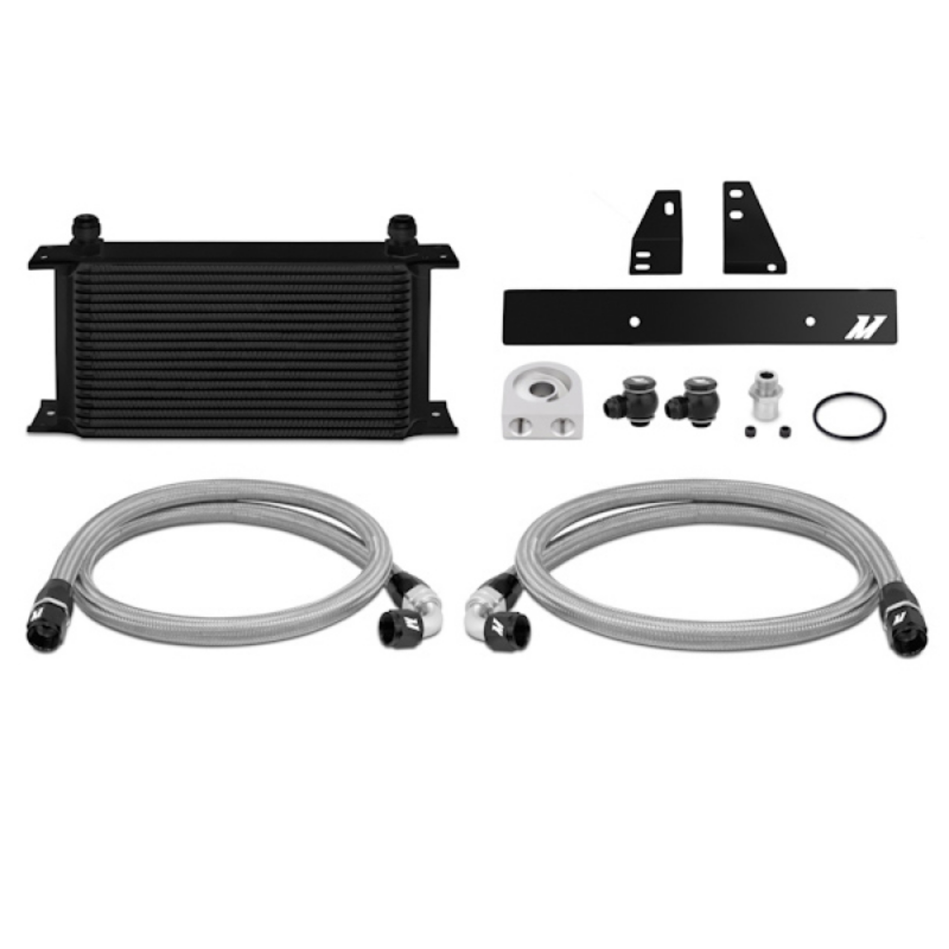 Picture of Mishimoto 09+ Nissan 370Z - 08+ Infiniti G37 Coupe Only Oil Cooler Kit - Black