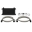 Picture of Mishimoto Universal 19 Row Oil Cooler Kit - Black