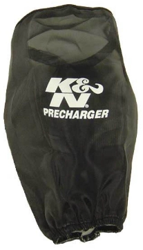 Picture of K&N PreCharger Air Filter Wrap Round Straight Black 3-625in ID x 9in H