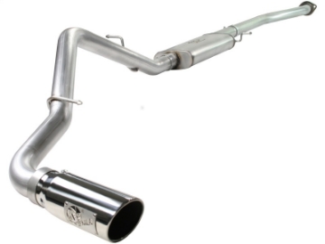 Picture of aFe MACHForce XP Exhaust SS-409 Cat-Back w- 304SS Polished Tip 04-07 GM Trucks 1500 V6-V8