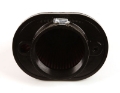 Picture of K&N Universal Chrome Filter-Oval Tapered 4in Flg ID x 5-375in Base O-S W x 3-313in Top O-S W