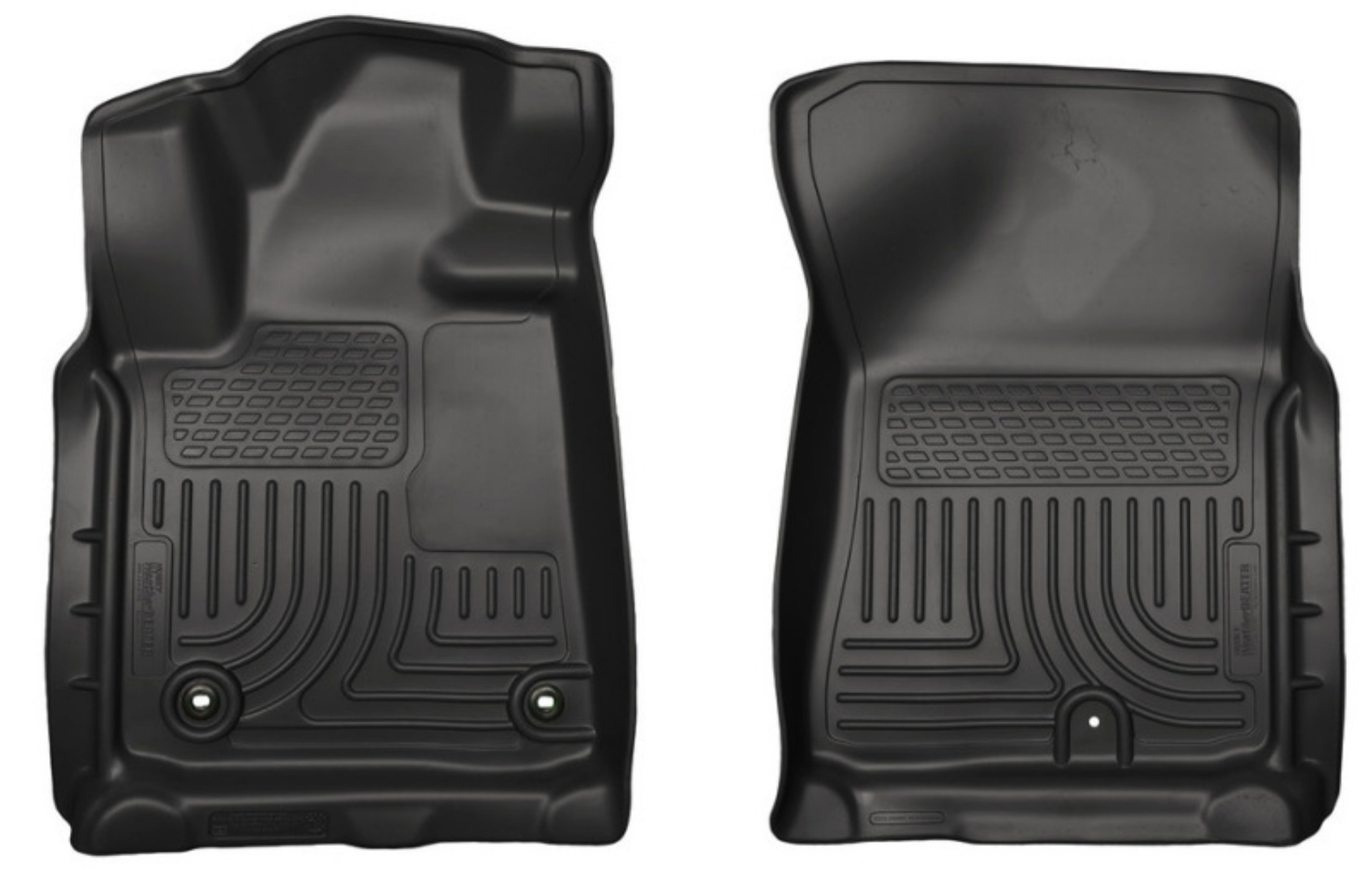 Picture of Husky Liners 12-13 Toyota Tundra Weatherbeater Black Front Floor Liners