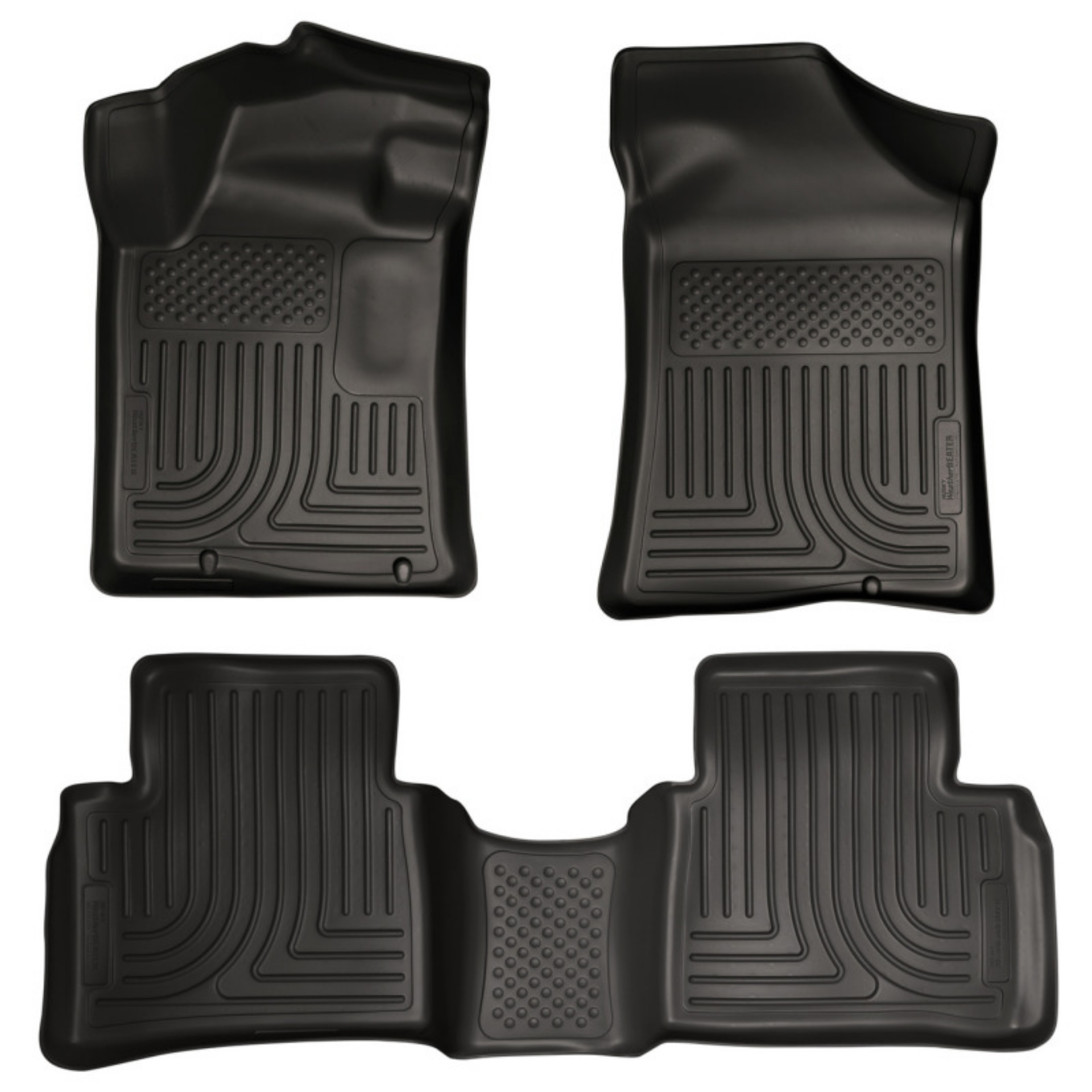 Picture of Husky Liners 13 Nissan Altima Weatherbeater Black Front & 2nd Seat Floor Liners