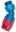 Picture of Russell Performance -10 AN Red-Blue 45 Degree Swivel Dry Sump Hose End -8 Port 3-4in-16 Thread