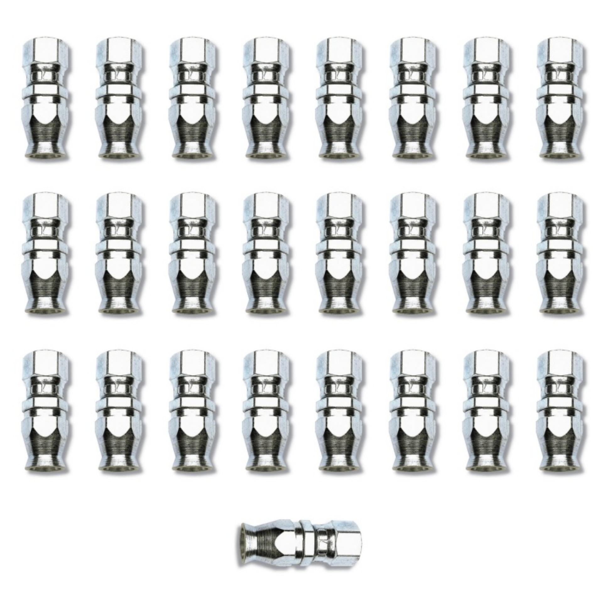 Picture of Russell Performance -6 AN Endura Pwerflex Power Steering Straight Hose Ends 25 pcs