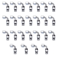 Picture of Russell Performance -10 AN Endura Pwerflex Power Steering 90 Degree Hose Ends25 pcs