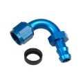 Picture of Russell Performance -8 AN Twist-Lok 120 Degree Hose End 3-4in Radius
