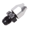 Picture of Russell Performance Black-Silver -6 AN Male 37 Degree to 3-8in Aluminum Tube