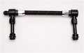 Picture of Russell Performance -8 AN to -8 AN ProClassic Holley 4150 Dual Inlet Carb Kit Black-Silver