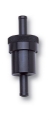 Picture of Russell Performance Black Street Fuel Filter 3in Length 1-1-8in diameter 3-8in inlet-outlet