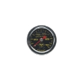 Picture of Russell Performance 100 psi fuel pressure gauge black face chrome case Liquid-filled