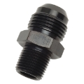 Picture of Russell Performance -10 AN to 1-2in NPT Straight Flare to Pipe Black