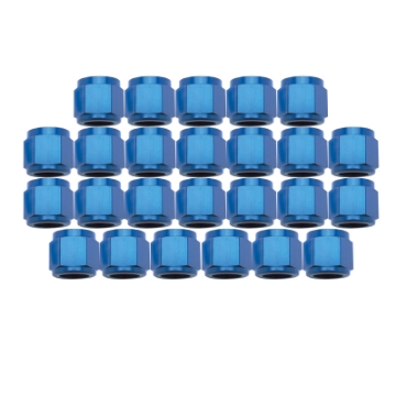 Picture of Russell Performance BULK #3 TUBE COUPLING NUT BLUE ANODIZE
