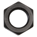 Picture of Russell Performance -8 AN Bulkhead Nuts 3-4in -16 Thread Size Black