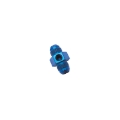 Picture of Russell Performance -8 AN Flare to 3-8in Pipe Pressure Adapter Blue