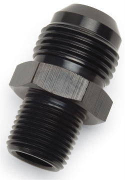 Picture of Russell Performance ADAPTER FITTING #6 AN MALE FLARE TO 1-2in NPT MALE BLK