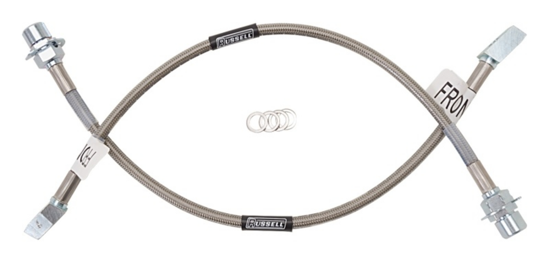 Picture of Russell Performance 96-01 Ford Mustang Cobra Fronts Only Brake Line Kit