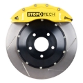 Picture of StopTech 08-13 BMW M3-11-12 1M Coupe Front BBK w- Yellow ST-60 Calipers Slotted 380x35mm Rotor