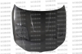 Picture of Seibon 04-10 BMW 5 Series 4 dr E60 Inc M5 GTR-Style Carbon Fiber Hood