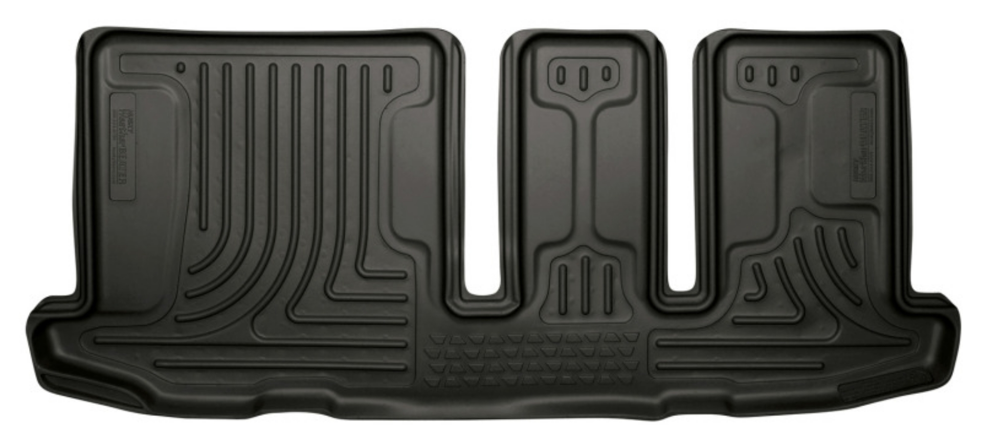 Picture of Husky Liners 13 Infiniti JX35 - 13 Nissan Pathfinder Weatherbeater Black 3rd Seat Floor Liner