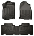 Picture of Husky Liners 13 Toyota RAV4 Weatherbeater Black Front & 2nd Seat Floor Liners