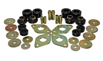 Picture of Energy Suspension 01-04 Toyota Pickup 2WD-4WD Exc T-100-Tundra Black Body Cab Mount Set