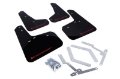 Picture of Rally Armor 12-19 Ford Focus ST - 16-19 RS Black Mud Flap w-Red Logo