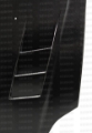 Picture of Seibon 99-00 Honda Civic EM1-EJ6-7-8-EK9 TS-Style Carbon Fiber Hood