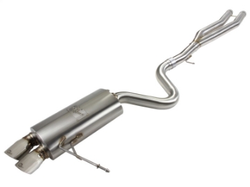 Picture of aFe MACHForce Exhaust Cat-Back SS-304 w- Polished Tips 07-13 BMW 328i E92-93 L6 3-0L Non-Turbo