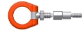 Picture of Cusco Folding Tow Hook Front Honda S2000 AP1-F&R-AP2-R ONLY GD Fit Red Steel