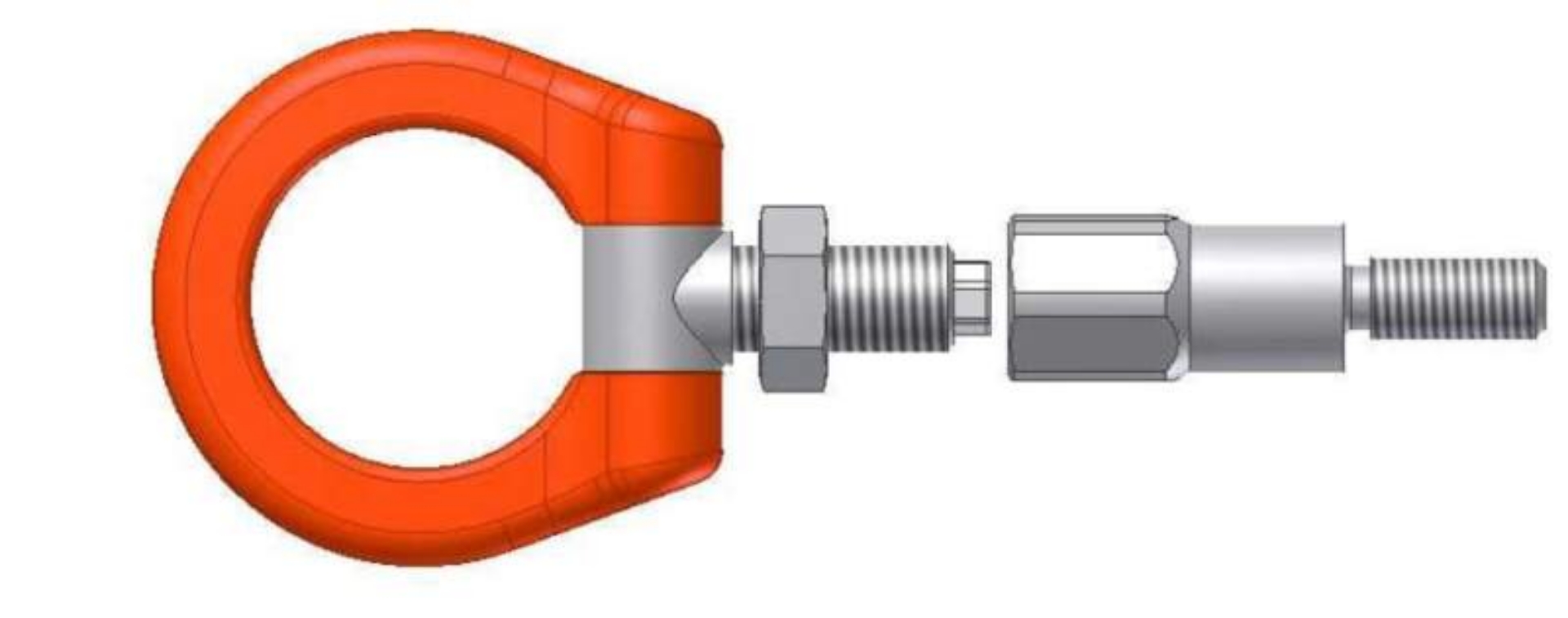 Picture of Cusco Folding Tow Hook Front Honda S2000 AP1-F&R-AP2-R ONLY GD Fit Red Steel
