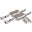 Picture of BBK Vari-Tune Axle Back Exhaust Kit 2 Adjustable Performance Mufflers 2-3-4 Pipe 4 in- Tips