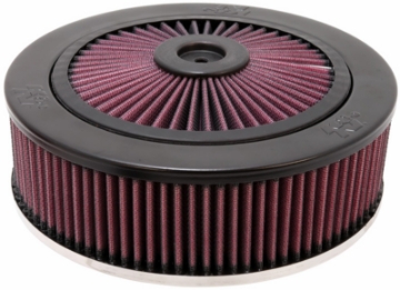 Picture of K&N X-Stream Top Filter - Red - Size 9in - 5-125in Neck Flange - 2-75in Height