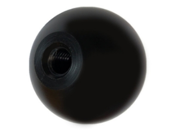 Picture of Torque Solution Delrin 50mm Round Shift Knob: Universal 10x1-5