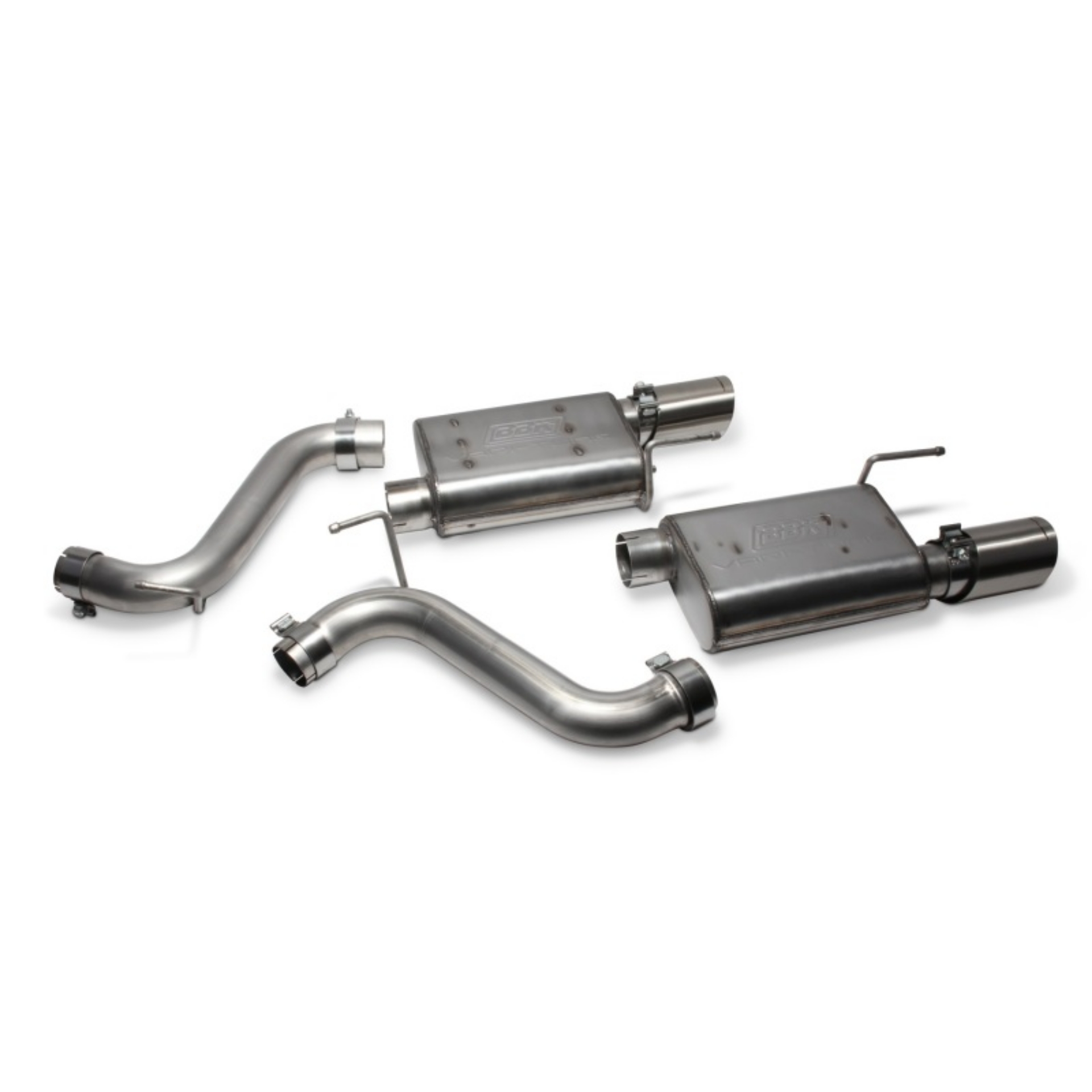 Picture of BBK 2015-16 Ford Mustang GT Varitune Axle Back System Cut & Clamp Direct Bolt On Design