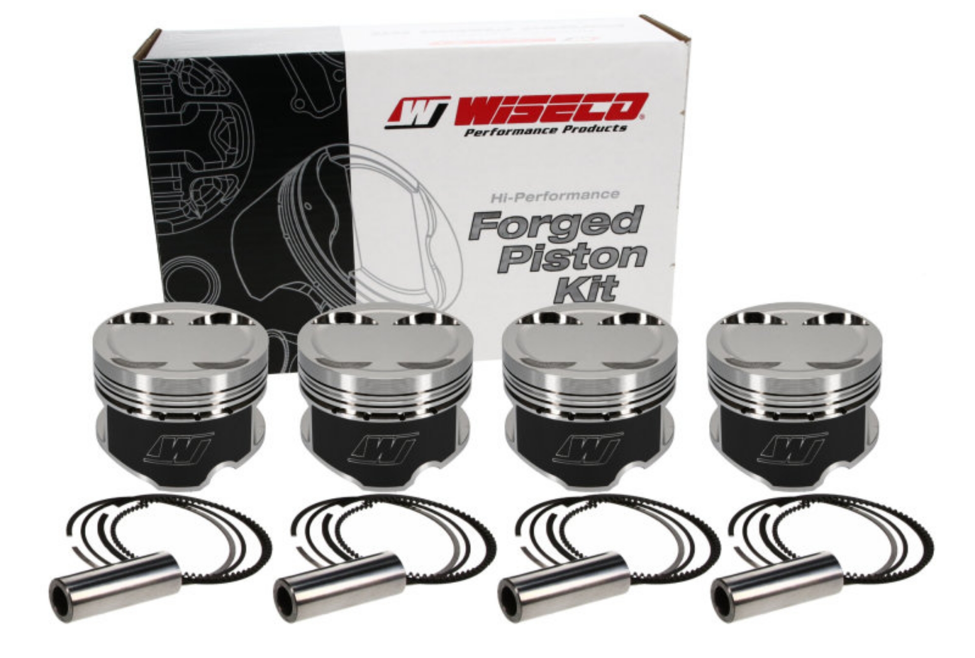 Picture of Wiseco 89-95 Toyota Celica-MR2 3SGTE 2-0L 16V -6cc Dish 86-25 Bore +-010 Oversized Piston Stock Kt