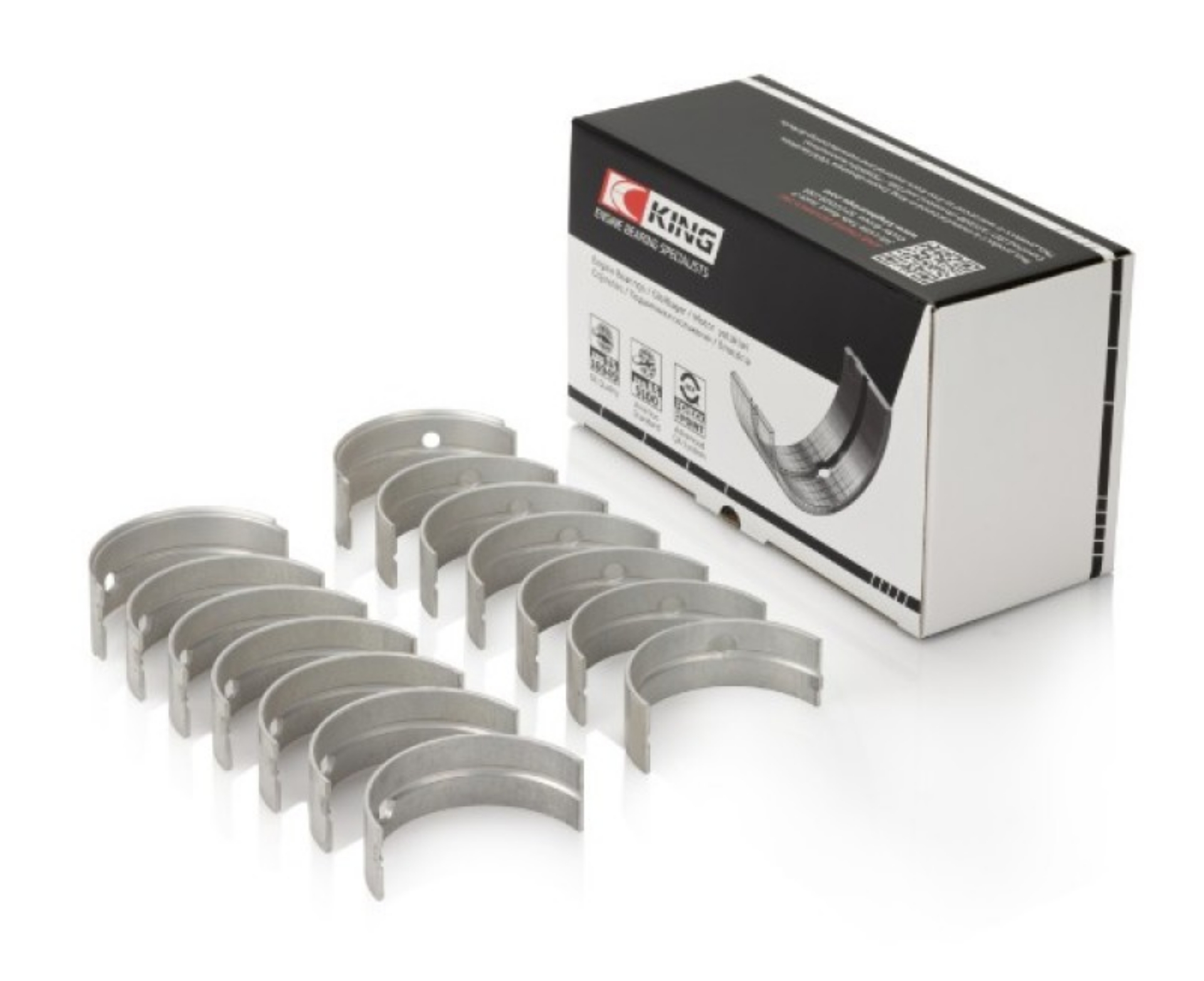 Picture of King Engine Bearings Toyota 5ME-5MGE-7MGE-7MGTE Size +0-75 Main Bearing Set