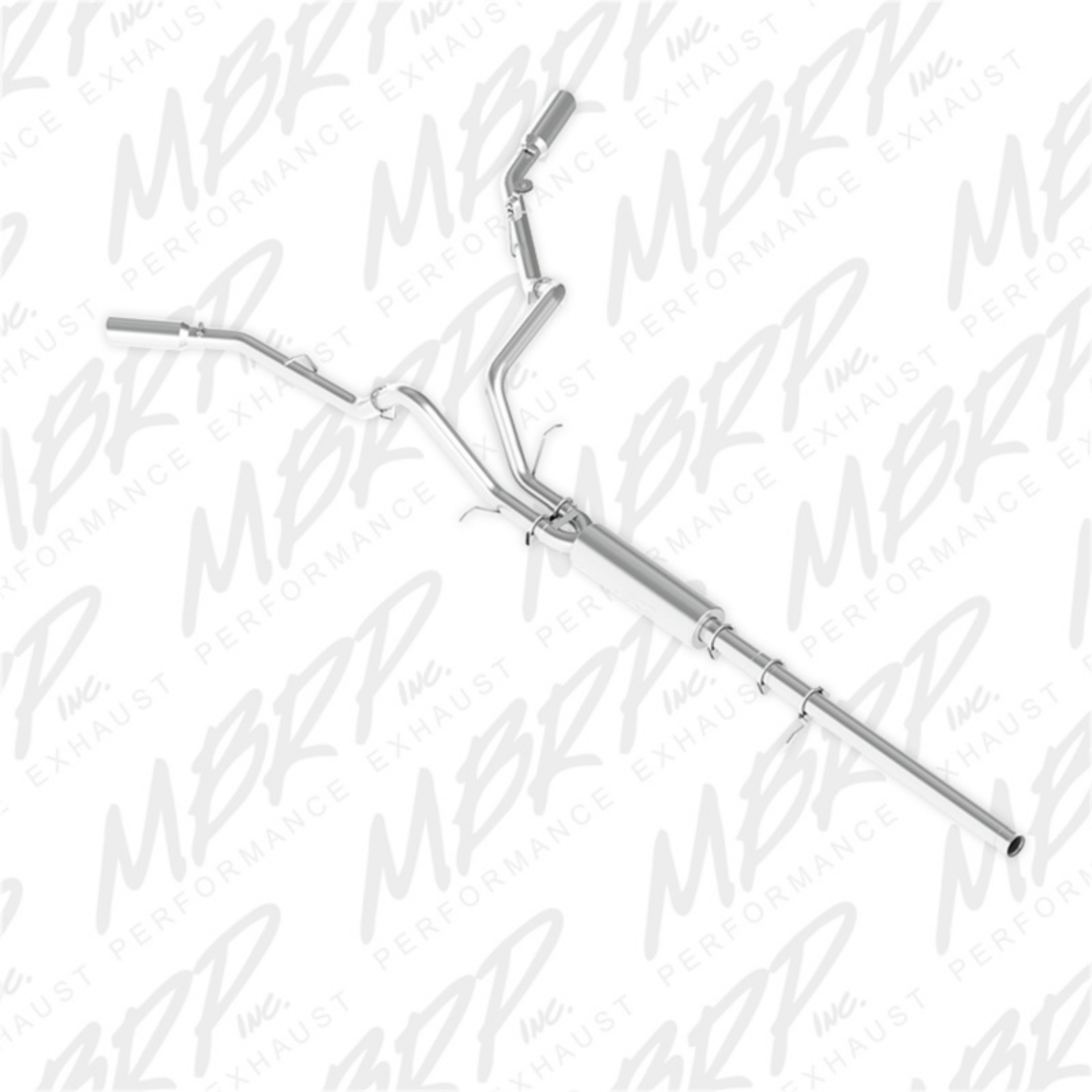 Picture of MBRP 14 Chevy-GMC 1500 Silverado-Sierra 4-3L V6-5-3L V8 Dual Split Side Alum 3in Cat Back Exhaust