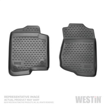 Picture of Westin 15-18 Ford F150 Super Crew and Super Cab Profile Floor Liners Front Row - Black