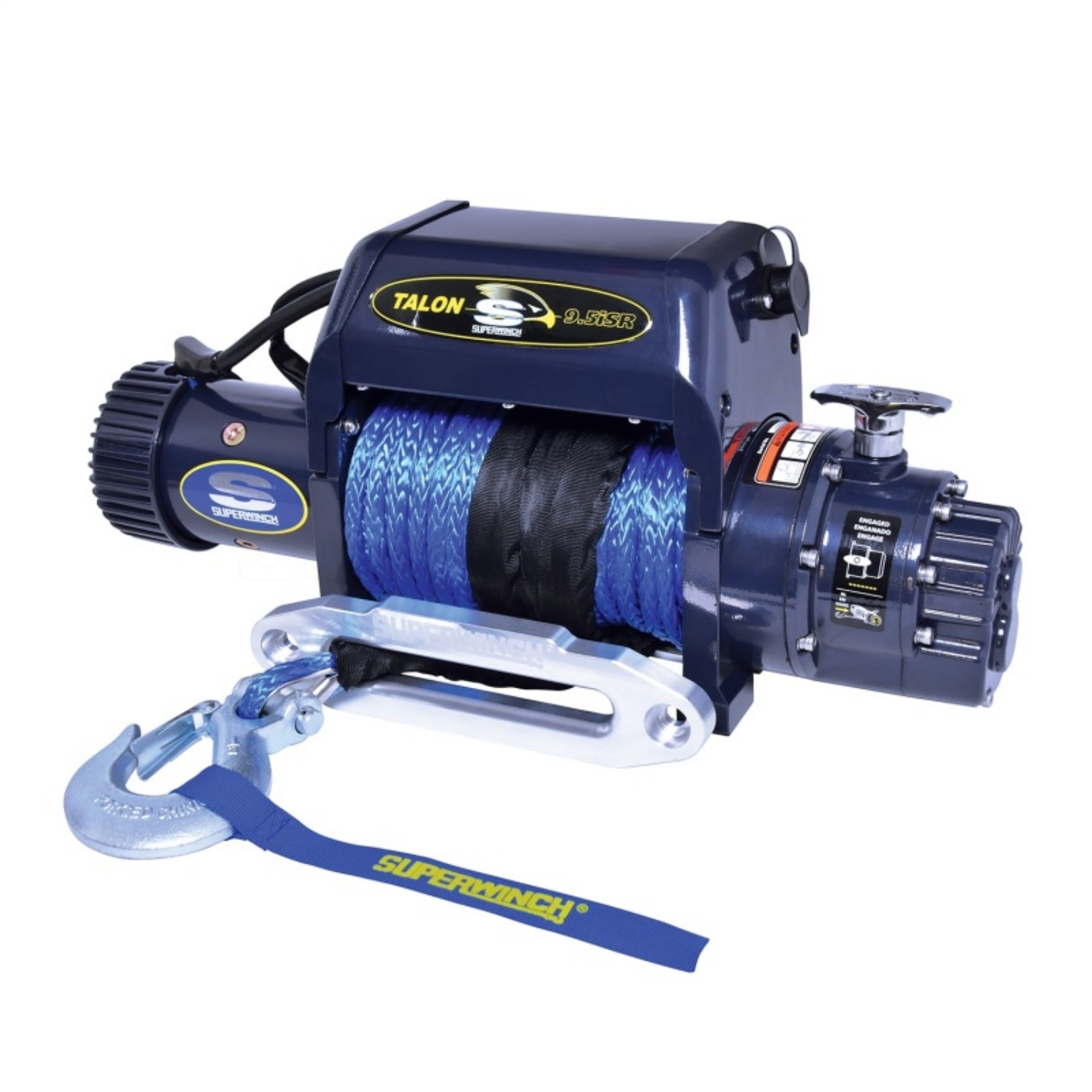 Picture of Superwinch 9500 LBS Integrated 12V DC 3-8in x 80ft Synthetic Rope Talon 9-5iSR Winch