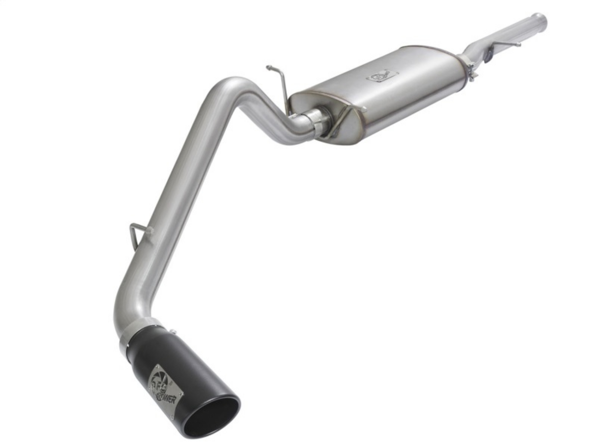 Picture of aFe MACHForce XP Exhausts Cat-Back Black Tip 09-17 GM Silverado 1500 4-3-5-3L RegCab SB-LB