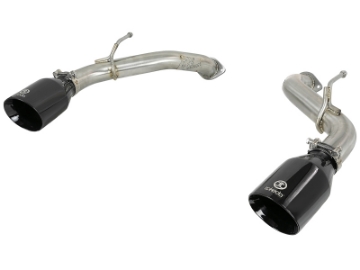 Picture of aFe POWER Takeda 2-5in 304 SS Axle-Back Exhaust w- Black Tips 17-19 Infiniti Q60 V6-3-0L tt