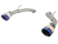 Picture of aFe POWER Takeda 2-5in 304 SS Axle-Back Exhaust w- Blue Flame Tips 17-19 Infiniti Q60 V6-3-0L tt